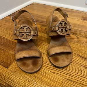 Used Tory Burch Wedge Sandals